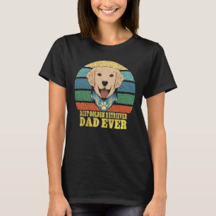 Best Golden Retriever Dad Ever 345 T-Shirt