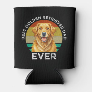 Best Golden Retriever Dad Ever Can Cooler