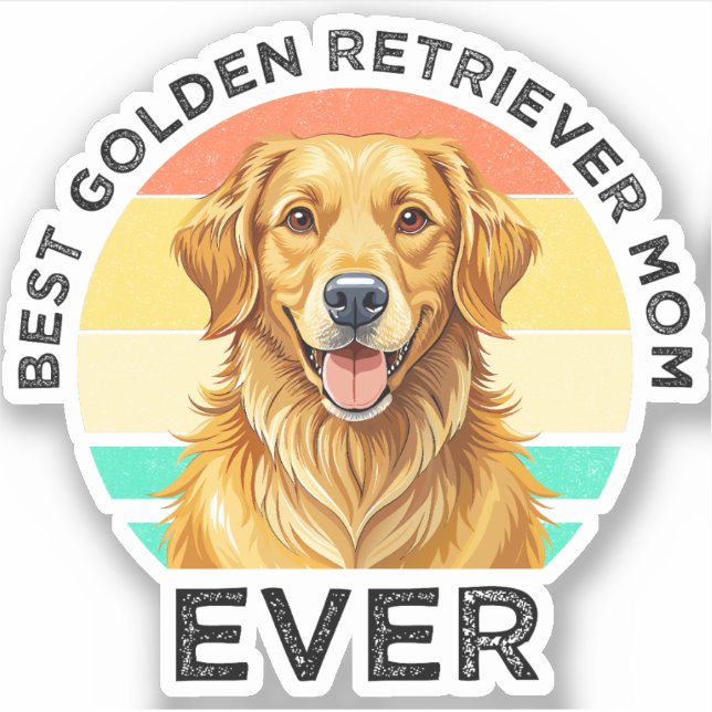 Best Golden Retriever Mum Ever (Front)