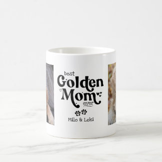 Best Golden Retriever Mum Ever Golden Mum 2 Photo Coffee Mug