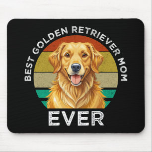 Best Golden Retriever Mum Ever Mouse Mat
