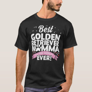 Best Golden Retriever Mum T-Shirt