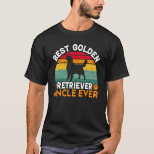 Best Golden Retriever Uncle Ever Golden Retriever T-Shirt