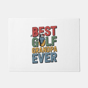 Best Golf Grandpa Ever Doormat
