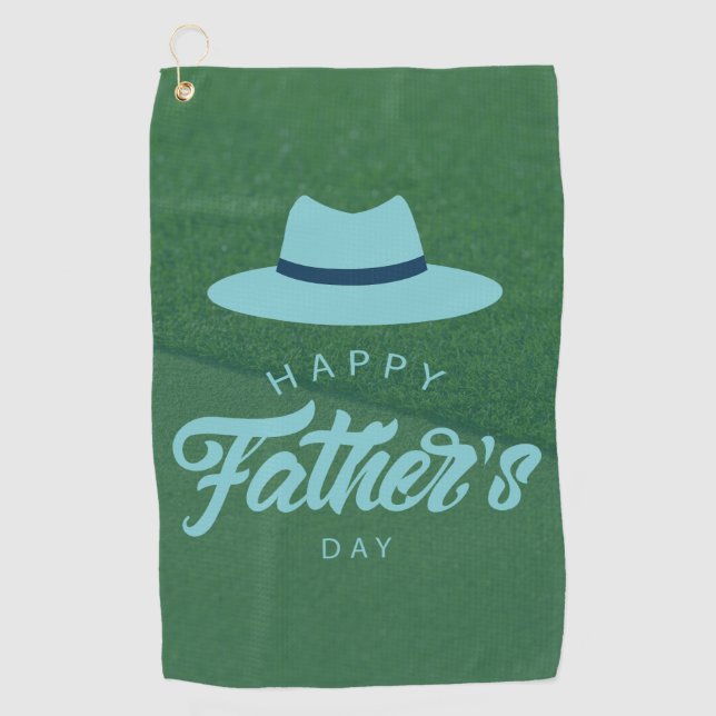Best Golf Towel Happy Father's Day (Front)