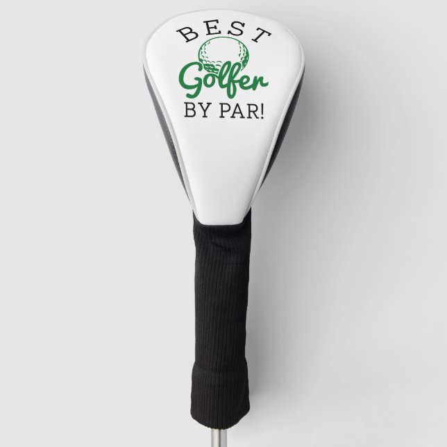 Best Golfer By Par Golf Head Cover (Front)
