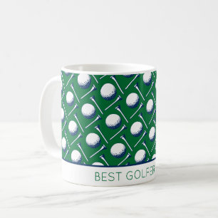 Best Golfer Ever Golf Balls Tees Classic Fun Coffee Mug