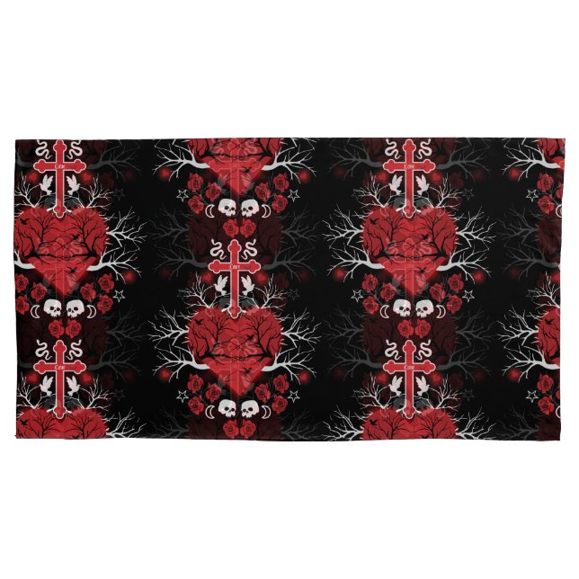 Best Gothic Gift Accessories Pillowcase (Front)