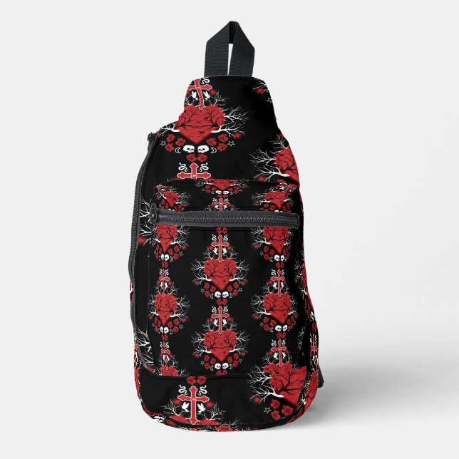 Best Gothic Gift Accessories Sling Bag (Front)
