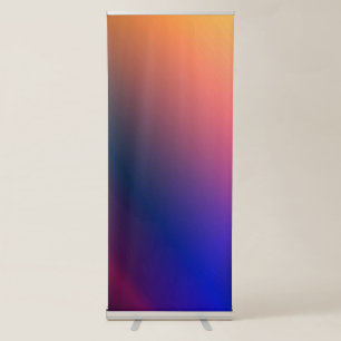 Best Gradient Vertical Retractable Banner