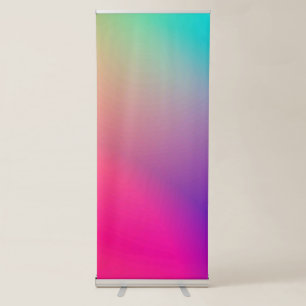 Best Gradient Vertical Retractable Banner