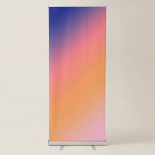 Best Gradient Vertical Retractable Banner