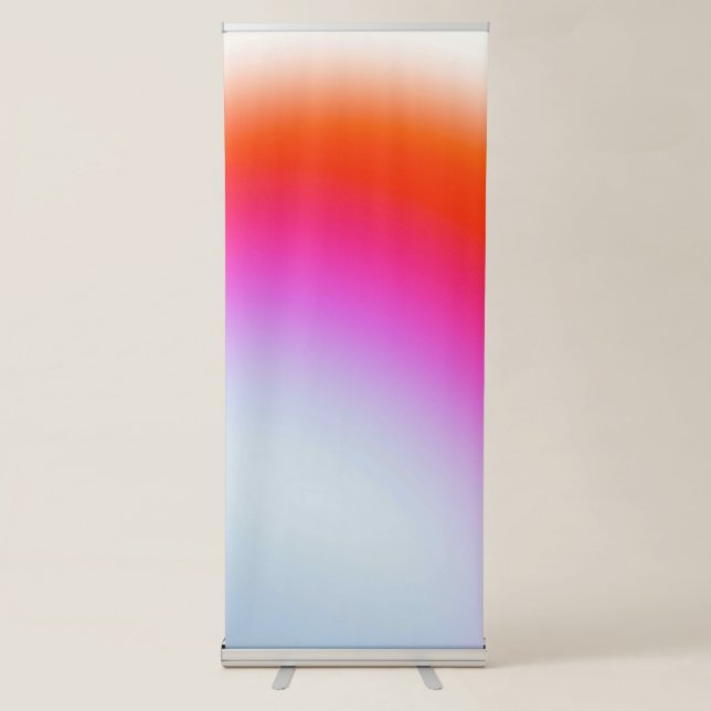 Best Gradient Vertical Retractable Banner (Front)