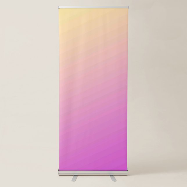 Best Gradient Vertical Retractable Banner (Front)