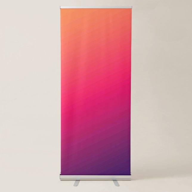 Best Gradient Vertical Retractable Banner (Front)