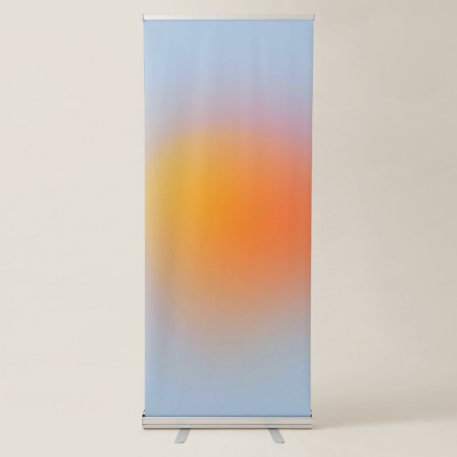 Best Gradient Vertical Retractable Banner (Front)