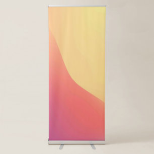 Best Gradient Vertical Retractable Banner