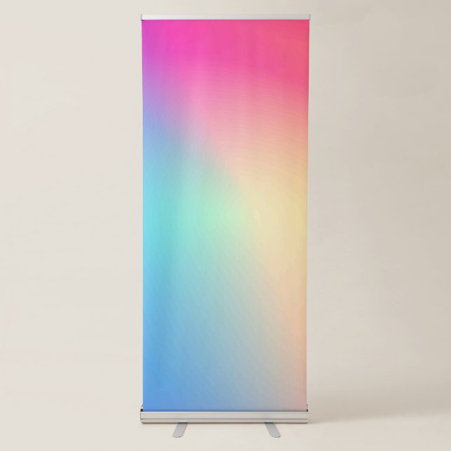 Best Gradient Vertical Retractable Banner (Front)