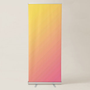 Best Gradient Vertical Retractable Banner