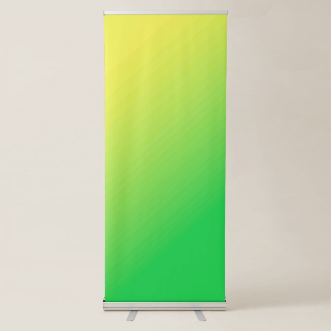 Best Gradient Vertical Retractable Banner (Front)