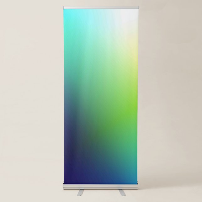 Best Gradient Vertical Retractable Banner (Front)