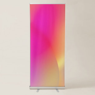 Best Gradient Vertical Retractable Banner