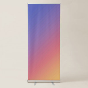 Best Gradient Vertical Retractable Banner