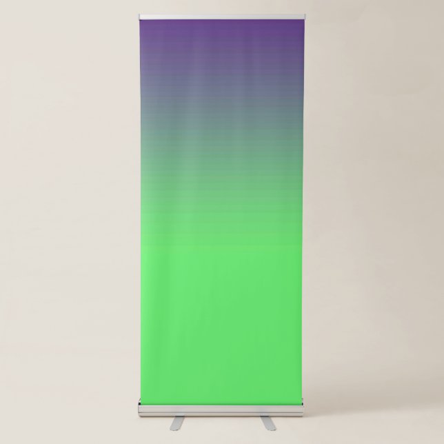 Best Gradient Vertical Retractable Banner (Front)