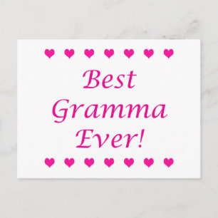 Best Gramma Ever Postcard