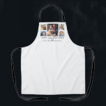 Best Grammy Ever 5-Photo Collage Keepsake Custom Apron<br><div class="desc">Simple and clean design lets your family photos shine on this Best Grammy Ever apron. A large photograph in the center with two smaller photos on either side let you insert your own photos easily. Best Grammy Ever is written in a large modern font. Two lines below let you complete...</div>
