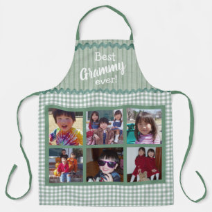 Best Grammy Ever  Multiple Photo Family Collage Apron