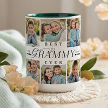 Best Grammy Ever Personalised 8 Photo Collage Gift