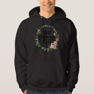 Best Grammy Ever Women Flower Decor Grandma Hoodie