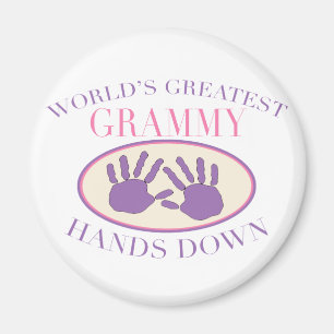 Best Grammy Hands Down T-shirt Magnet
