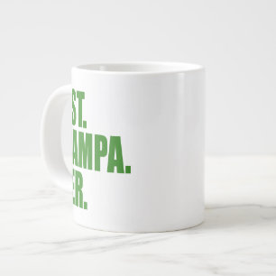 Best. Grampa. Ever. (green) Large Coffee Mug