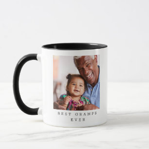 Best Gramps Ever 2 Photo Personalised Grandfather Mug