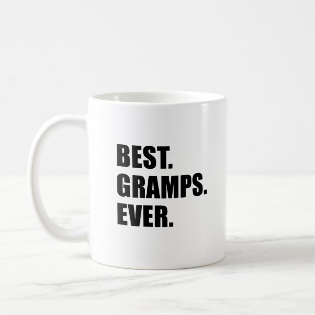 Best Gramps Ever Coffee Mug (Left)