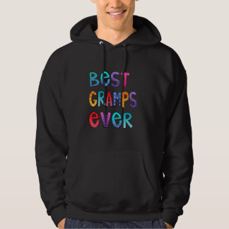 Best Gramps Ever Colourful, Papa Shirt, Dad Gift Hoodie