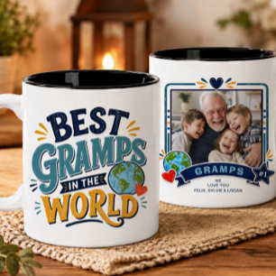 Best Gramps in the World Photo Mug