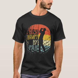Best Grampy By Par Golf Lover Sports Christmas Gif T-Shirt