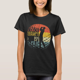 Best Grampy By Par Golf Lover Sports Christmas Gif T-Shirt