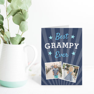 Best Grampy Ever   Father's Day Photo Card