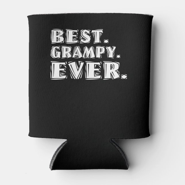 Best Grampy Ever Grandfather Can Cooler (Front)