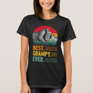 Best Grampy Ever Men Vintage Retro Decor Grandpa T-Shirt