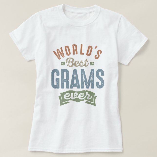 Best Grams T-Shirt (Design Front)