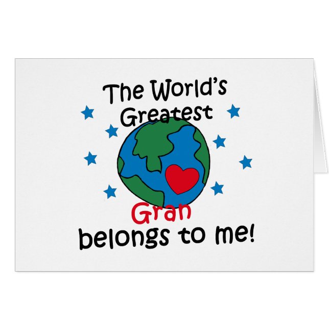 Best Gran Belongs to me (Front Horizontal)