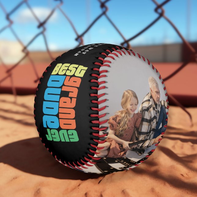 Best Grand-Dude Ever | Father's Day Photo Baseball (Creator Uploaded)