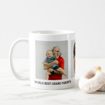 Best Grand Parents  Personalised 3Photo