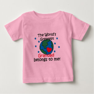 Best Grandad Belongs to me Baby T-Shirt