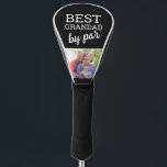 Best Grandad by par Modern Typography Custom photo Golf Head Cover<br><div class="desc">Surprise your golf-loving Grandad with a meaningful and personalised gift – our "Best Grandad by Par" photo Golf Head Cover. This custom head cover combines modern typography with a heartfelt message that will touch his heart. Customise the head cover by adding the photo of his grandchild or grandchildren, making it...</div>